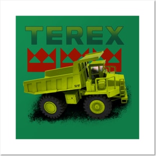 TEREX Trucks USA Posters and Art